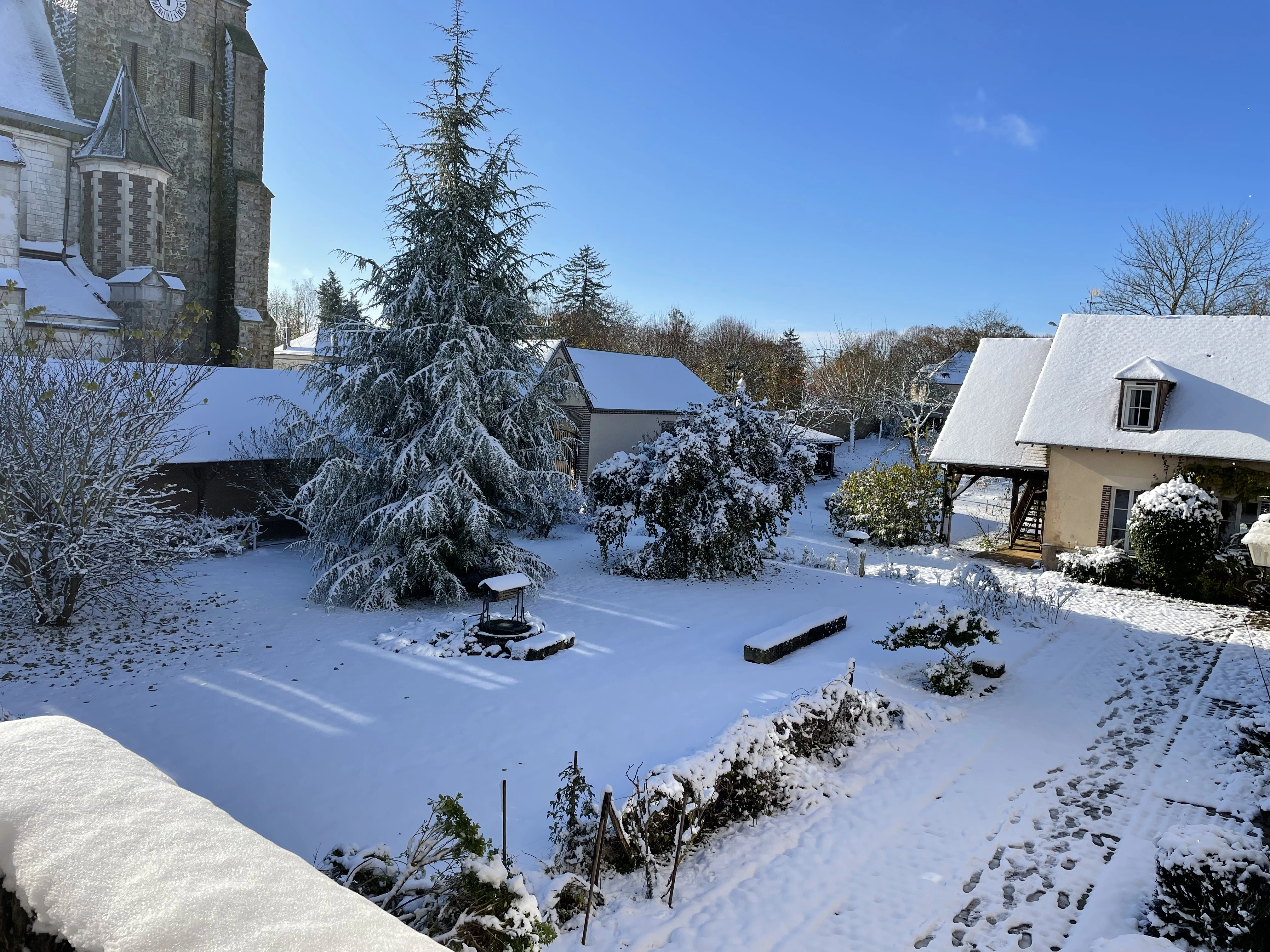 Le jardin du monastère