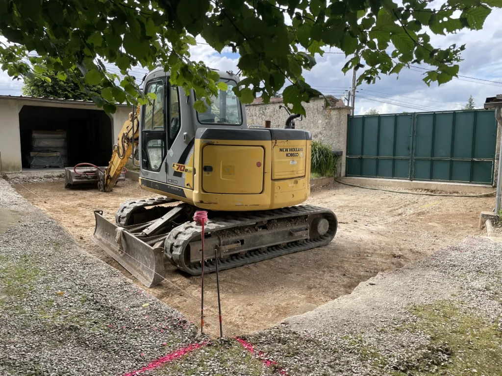 Travaux de terrassement